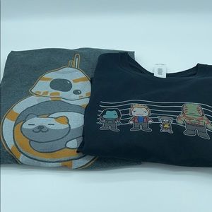 Star Wars & Guardians of Galaxy 4X/5X T-Shirts